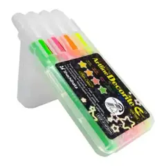 ARTLINE - Marcadores Punta Pincel x4 Decorite Neón