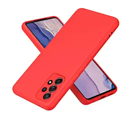 GENERICO - Funda para Motorola Moto G55 Soft Feeling Antishock Rojo