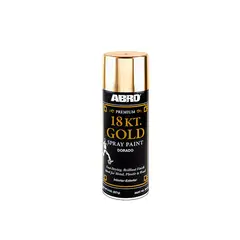 ABRO - PINTURA EN SPRAY METÁLICOS PREMIUM ORO 18K PREMIUM 318-C