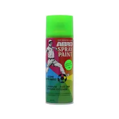 ABRO - PINTURA EN SPRAY FLUORESCENTE VERDE COD 104-C