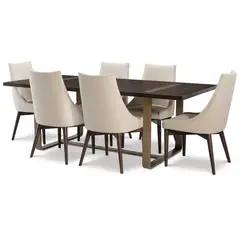 STIL NOVO - JUEGO DE COMEDOR 6 SILLAS DANNA BEIGE