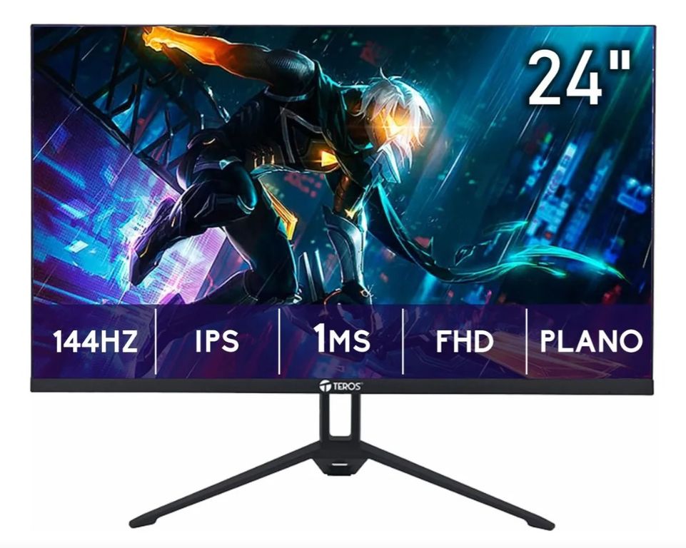 Monitor 24 TE-2417S 144HZ-1MS-FHD-IPS PLANO