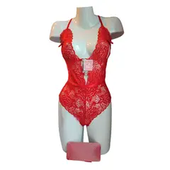 GENERICO - BODY LENCERIA DE ENCAJE SIEMPRE LISTA SEXY