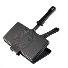 VICTORIA - SANDUCHERA DOBLE DE HIERRO FUNDIDO CURADA