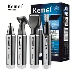 KEMEI - Afeitador Cortador Razurador - KM6630 - 4 en 1
