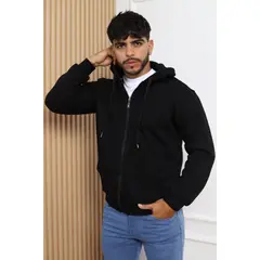 QH - Polera de Franela con Cierre para Hombre