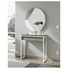 TU MESITA - Consola Recibidor Mayte color AgaveBlanco 1 cajón