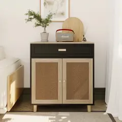 TU MESITA - Mueble para Gato con Espacio para Arenero Coco NegroDuna