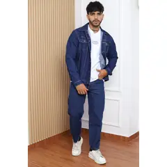 QH - Casaca Denim Clásica para Hombre