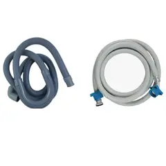 GENERICO - Manguera Lavadora Ingreso + Salida 3mt Pack 2