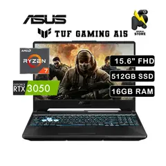 ASUS - LAPTOP TUF GAMING FA506NCR-HN005W/AMD RYZEN 7-7435HS/512 GB/ 16GB / RTX 3050 4GB VIDEO/144HZ