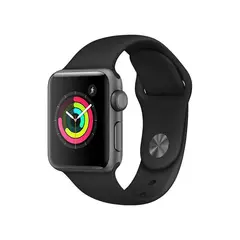 APPLE - Watch Series 3 GPS 38mm Negra Reacondicionado Grado A
