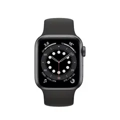 APPLE - Watch Series 6 GPS 40mm Negra Reacondicionado Grado A