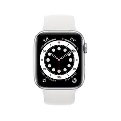 APPLE - Watch Series 6 GPS 44mm Blanco Reacondicionado Grado A