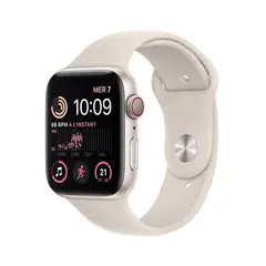 APPLE - Watch Series SE 2 GPS 44mm Blanco Reacondicionado Grado A