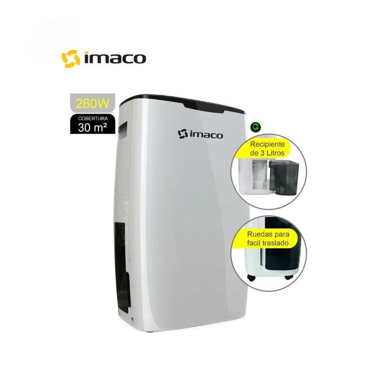 Deshumedecedor Digital 16 Litros DHE15 Blanco