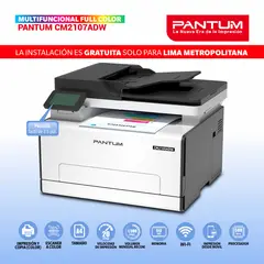 PANTUM - IMPRESORA MULTIFUNCIONAL LASER COLOR CM2107ADW