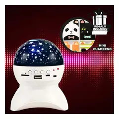 GENERICO - Pack12 Bocina Entradas MicroSD USB Blanco Y+Regalo Agendita