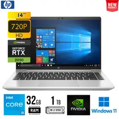 HP - LAPTOP ProBook 440 G10, 14" HD SVA, Core i5 1335U 32GB DDR4 1TB RTX 2050 4GB SSD W11 HOME