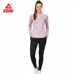 PEAK - Camiseta con cremallera MUJER PINK