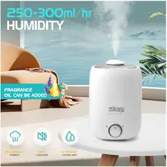 Dsp - Humidificador ultrasónico Con Difusor de Aroma