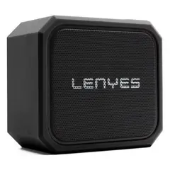LENYES - Parlante Bluetooth S105 Negro 5W IPX7 TWS 1200mAh Todo Terreno