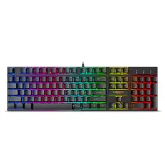 CYBERTEL - Teclado Gamer RainbowLED Antighosting Xtreme CYB K505