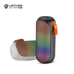 LENYES - Parlante Bluetooth S213 Negro 20W RGB TWS Batería 1200mAh