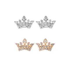 CLEO JOYAS & ACCESORIOS - Arete Princess Plata