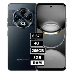 TECNO MOBILE - CELULAR TECNO SPARK 30C 8GB RAM 256GB NEGRO