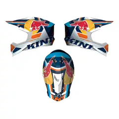 KTM - Casco Kini-rb Competition Blanco/azul T-m