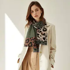 KAST PE - Pashmina Martina ligera estilo animal print