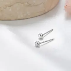 CLEO JOYAS & ACCESORIOS - Arete bola bombita 5mm mujer