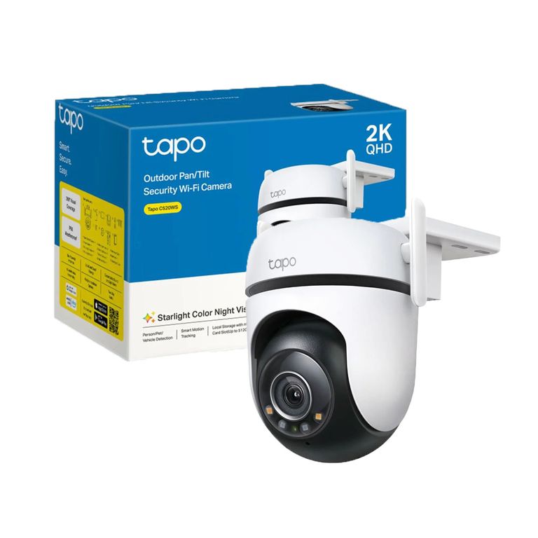 Tapo C520WS 4MP 2K Cámara Seguridad Wi-Fi Exterior 360°