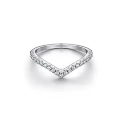 CLEO JOYAS & ACCESORIOS - Anillo Eugenia Riviere N10 Promesa Plata