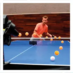 GENERICO - Pack4 Pelotas para Ping Pong en Color Anaranjado