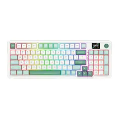 REDRAGON - Teclado Gamer Galatin Pro K719Wg WhiteGreen