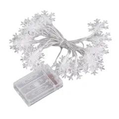 HYGGE - Cadena de Luces LED Copo de Nieve para Decoración