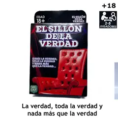 GENERICO - Juego de mesa Cartas el Sillón de la verdad