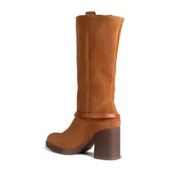 ALMUDENA MILIANI - CALZADO DAMA CUERO BOTA HAYLEY CARAMELO