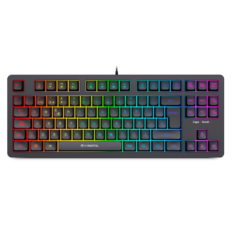 Teclado Gamer color negro KILLER CYB K501