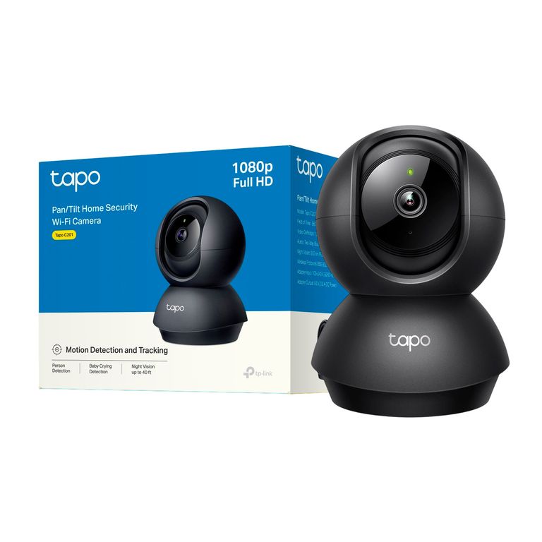 Tapo C201 1080P Cámara Seguridad Detección llanto Audio Bidireccional
