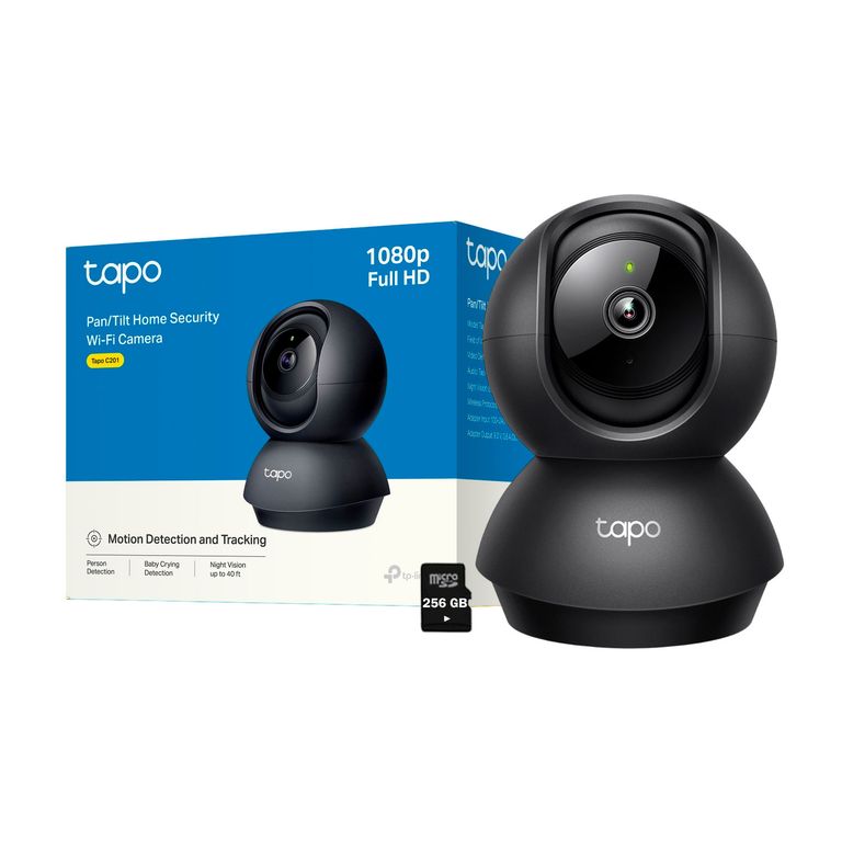 Tapo C201 2MP Cámara Seguridad Detección IA Audio Bidireccional 256GB