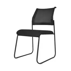 OFIDEAS - Silla De Visita Fija Interlocutor Sip Sb Negro