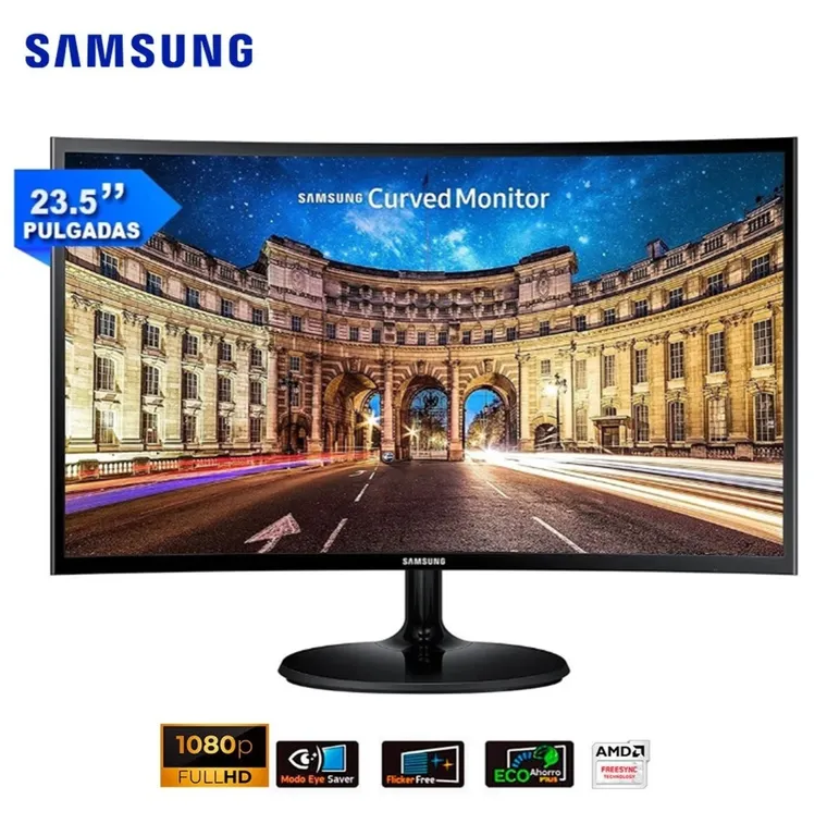 Monitor LC24F390FHLXPE 235 Led Curvo FreeSync
