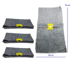 GENERICO - Pack 3 und Trapeador YUTE 70cm x 39cm Si Ojal