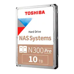 TOSHIBA - Disco duro N300 PRO NAS, 10TB, 7200rpm, 512MB Cache, 3.5".