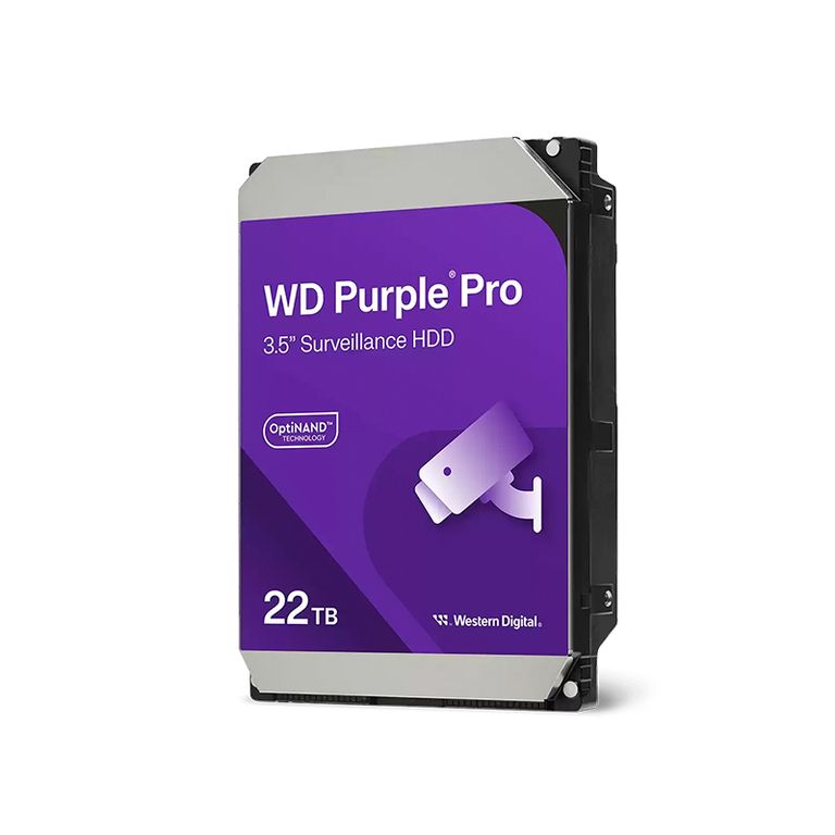 Disco duro WD Purple Pro 22TB, SATA, 7200 rpm, 3.5"