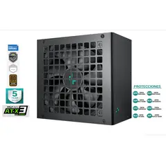 DEEPCOOL - Fuente De Poder PL750D 80 PLUS 750 W