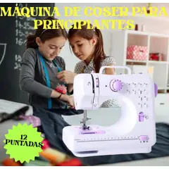 GENERICO - MÁQUINA COSER MULTIFUNCIONAL ELÉCTRICA PRINCIPIANTES